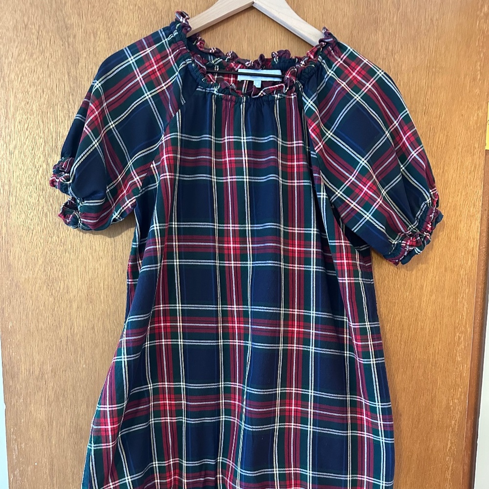 Hill House Katherine Plaid Nap Dress